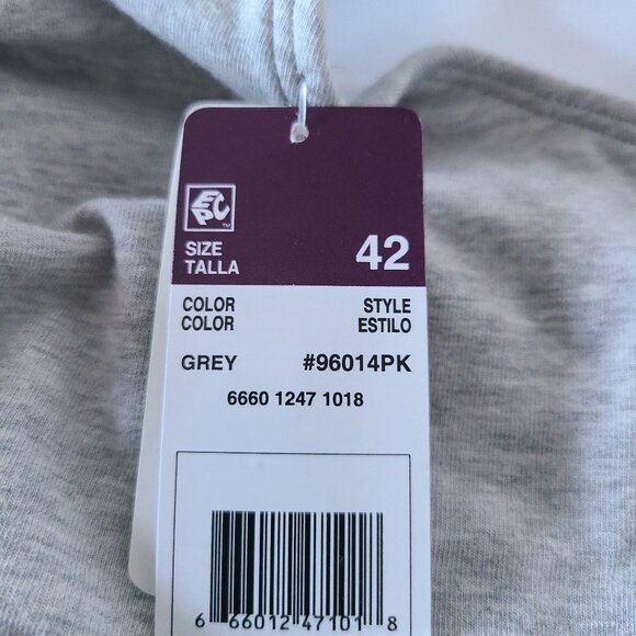 FRUIT OF THE LOOM 360 DEGREE STRETCH FRONT CLOSE BRA/ TALLA 42/WIRELESS COMFORT - Picture 6 of 9